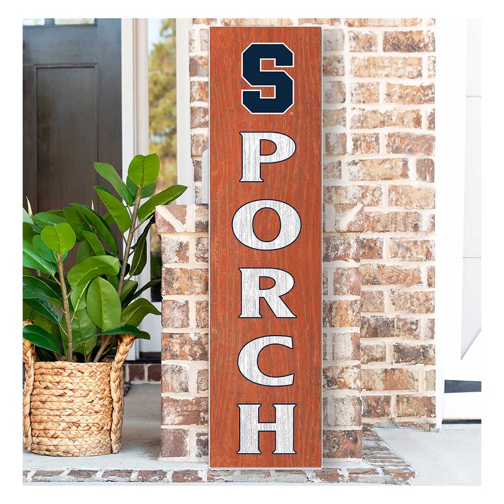 11x46 Leaning Sign Porch Syracuse Orange