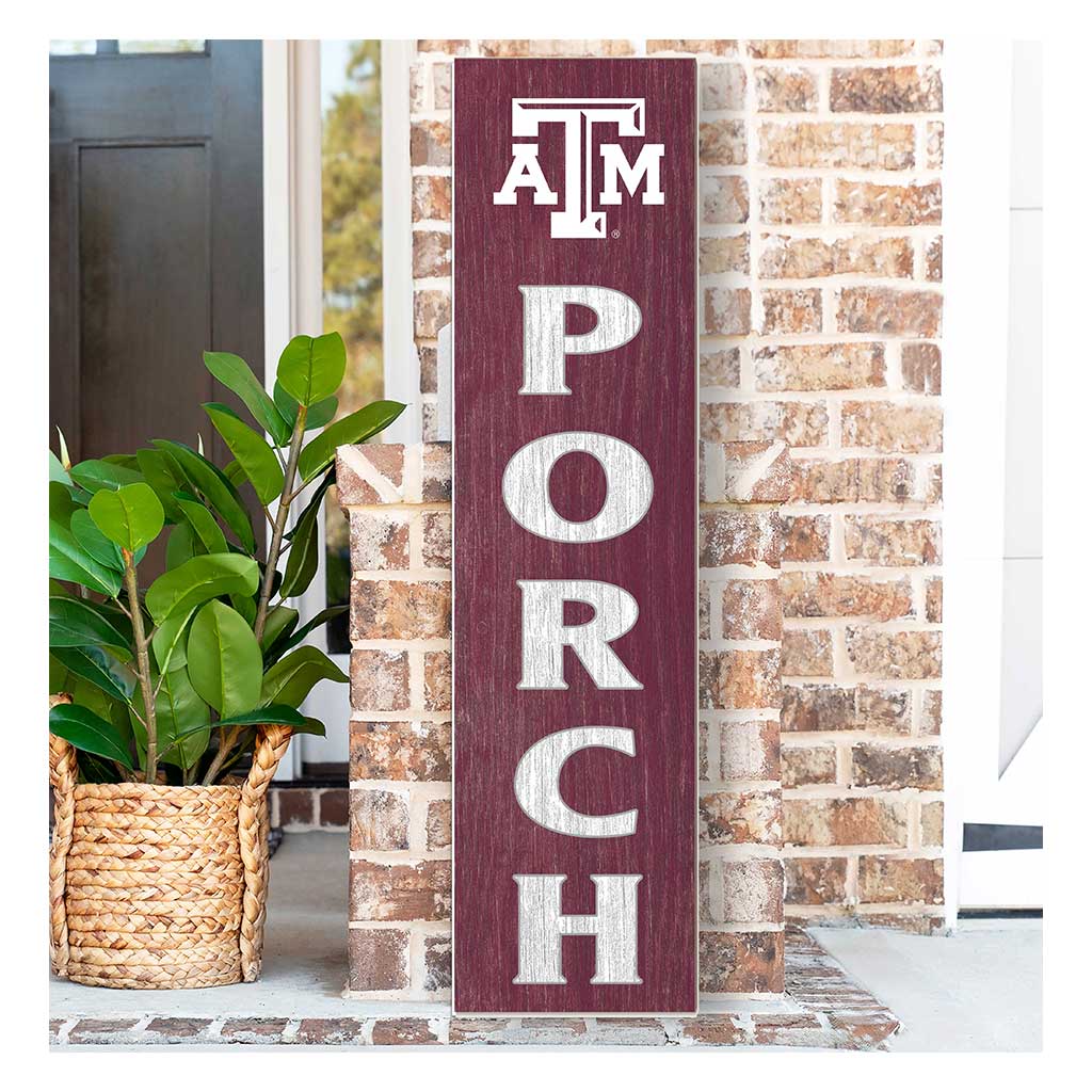 11x46 Leaning Sign Porch Texas A&M Aggies