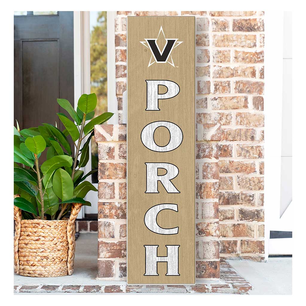 11x46 Leaning Sign Porch Vanderbilt Commodores