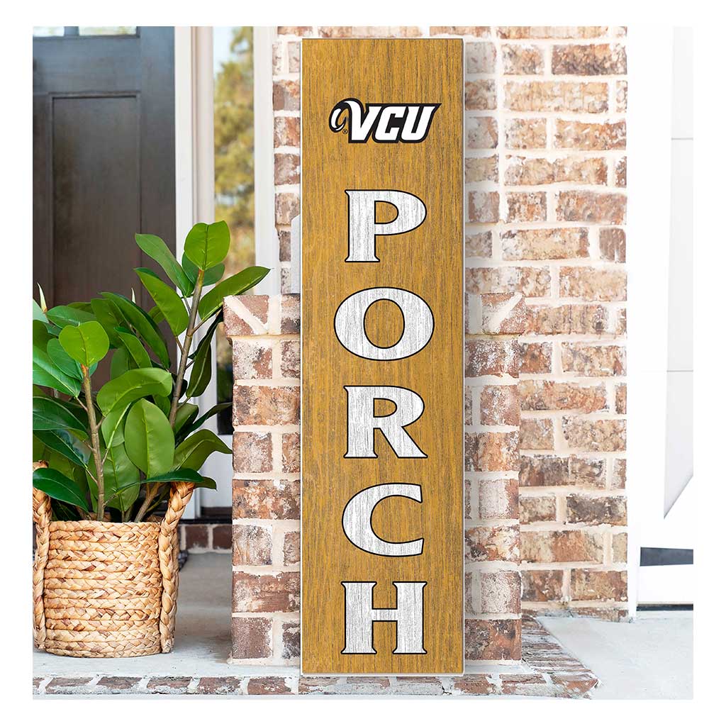 11x46 Leaning Sign Porch Virginia Commonwealth Rams