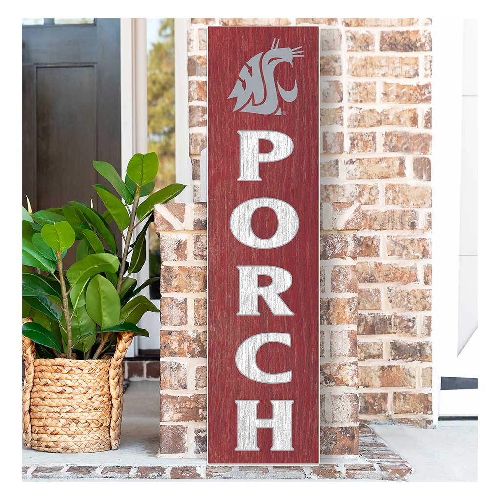 11x46 Leaning Sign Porch Washington State Cougars