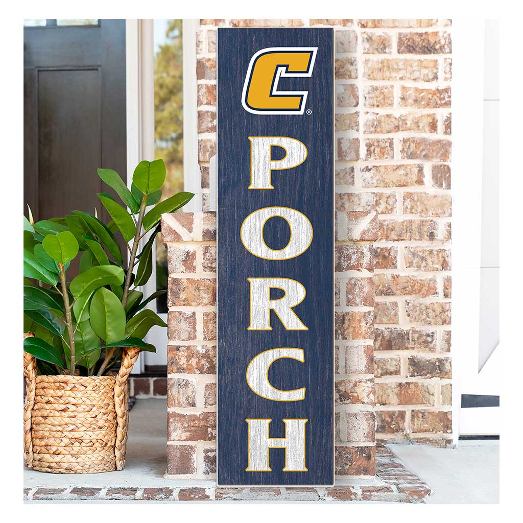 11x46 Leaning Sign Porch Tennessee Chattanooga Mocs
