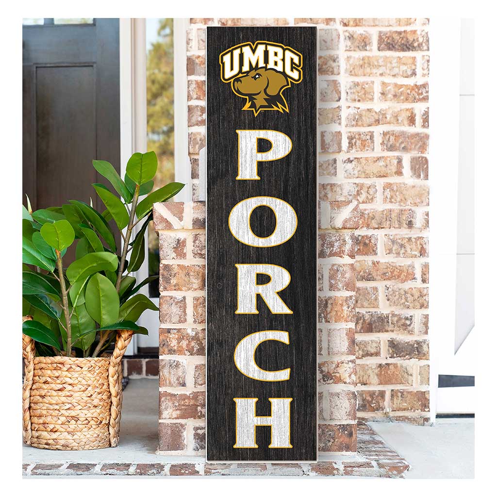 11x46 Leaning Sign Porch University of Maryland- Baltimore County Retrievers