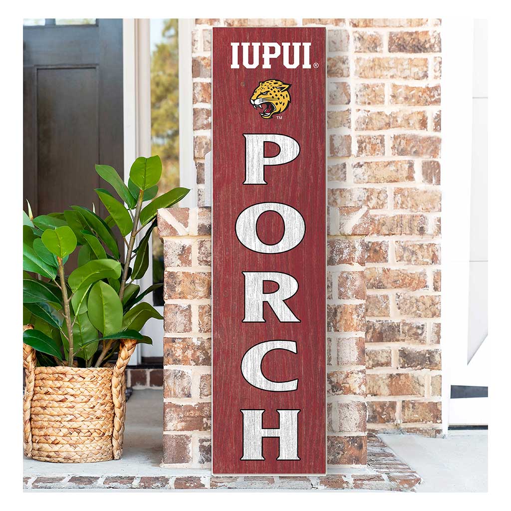 11x46 Leaning Sign Porch Indiana-Purdue Indianapolis Jaguars