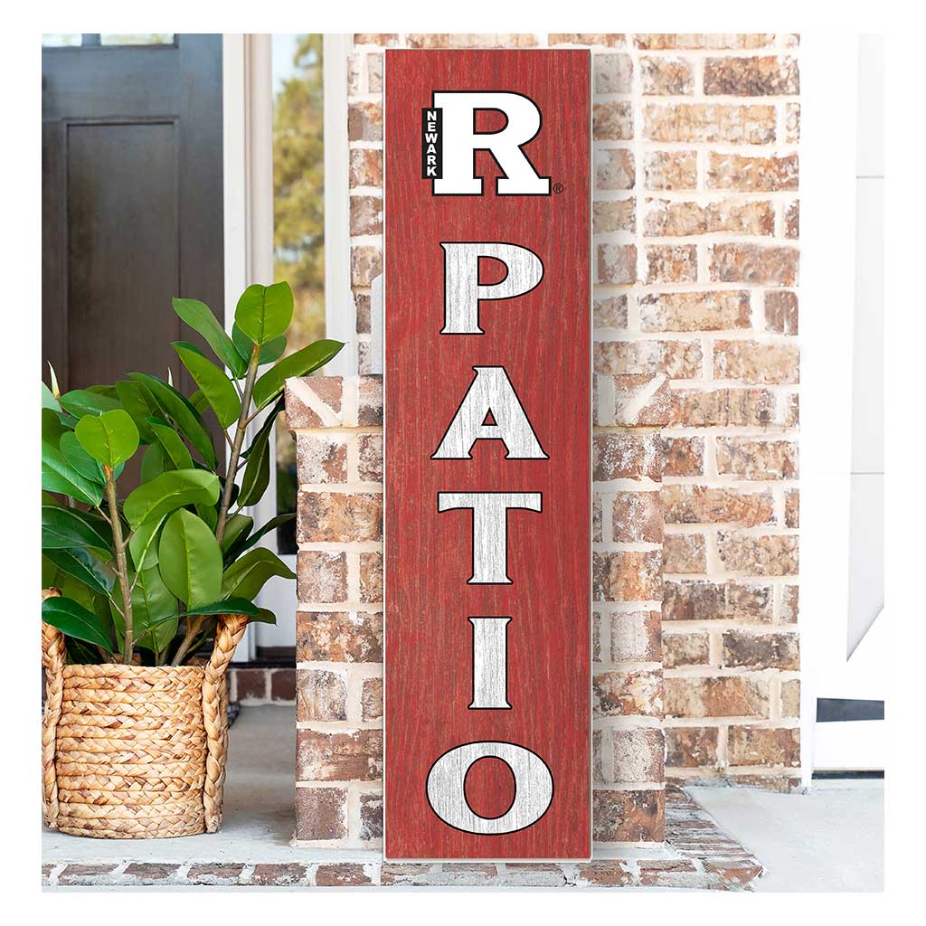 11x46 Leaning Sign Patio Rutgers - Newark