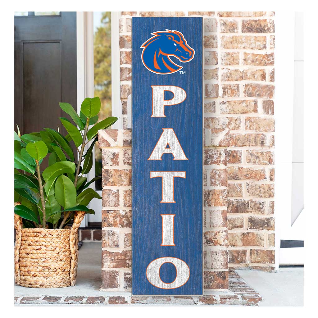 11x46 Leaning Sign Patio Boise State Broncos