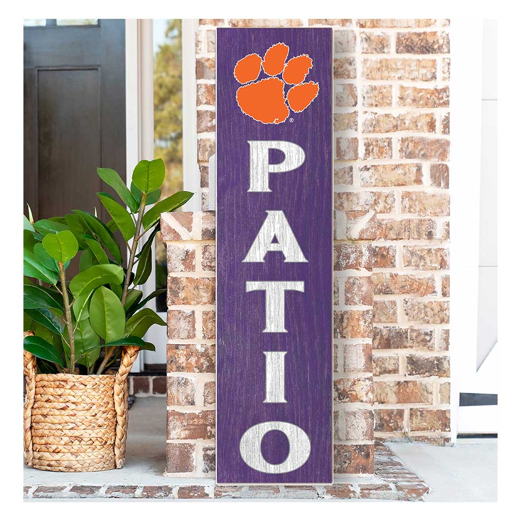 11x46 Leaning Sign Patio Clemson Tigers