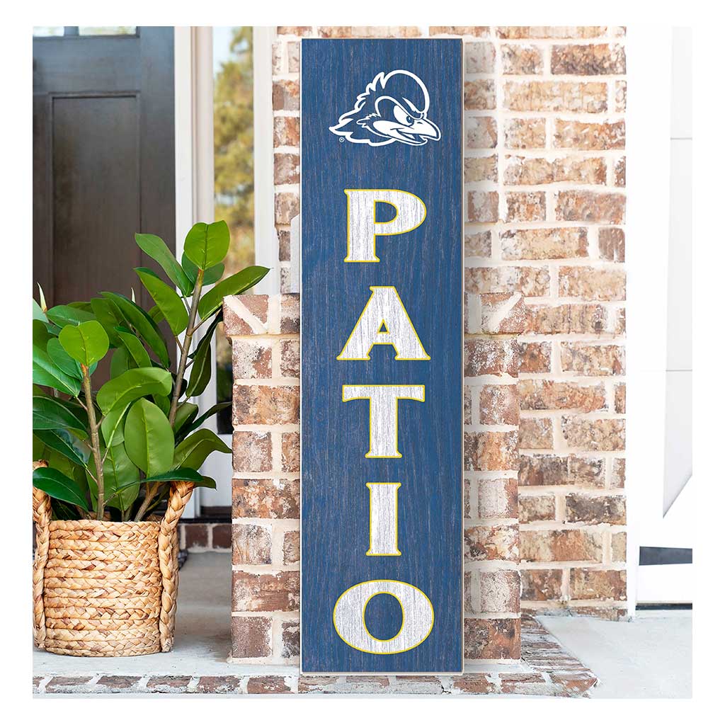 11x46 Leaning Sign Patio Delaware Fightin Blue Hens