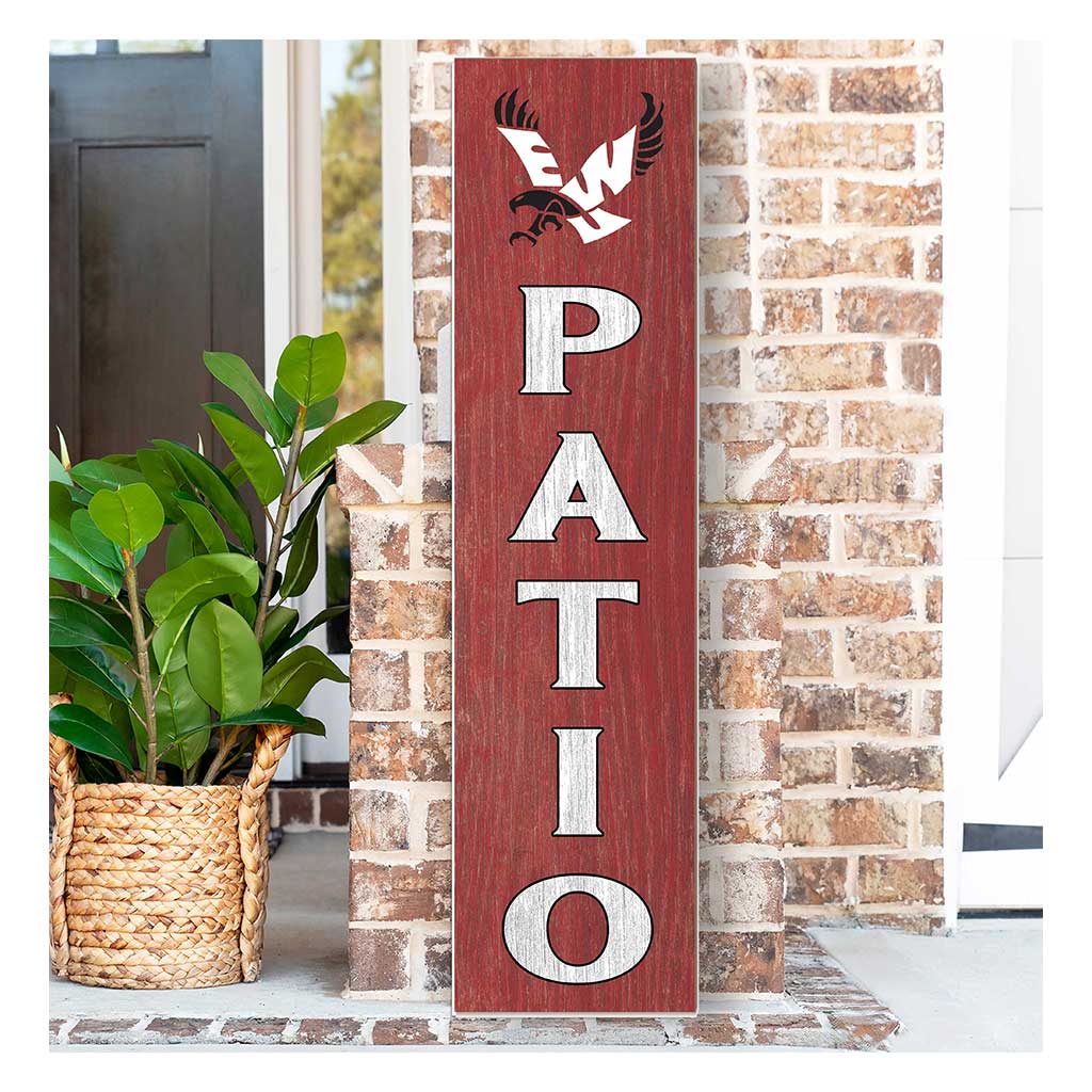 11x46 Leaning Sign Patio Eastern Washington Eagles