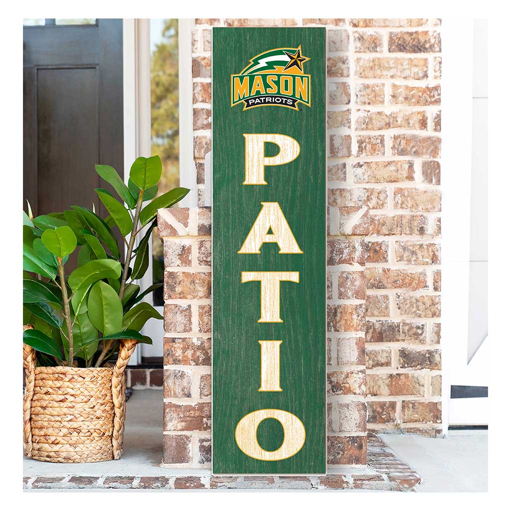 11x46 Leaning Sign Patio George Mason Patriots