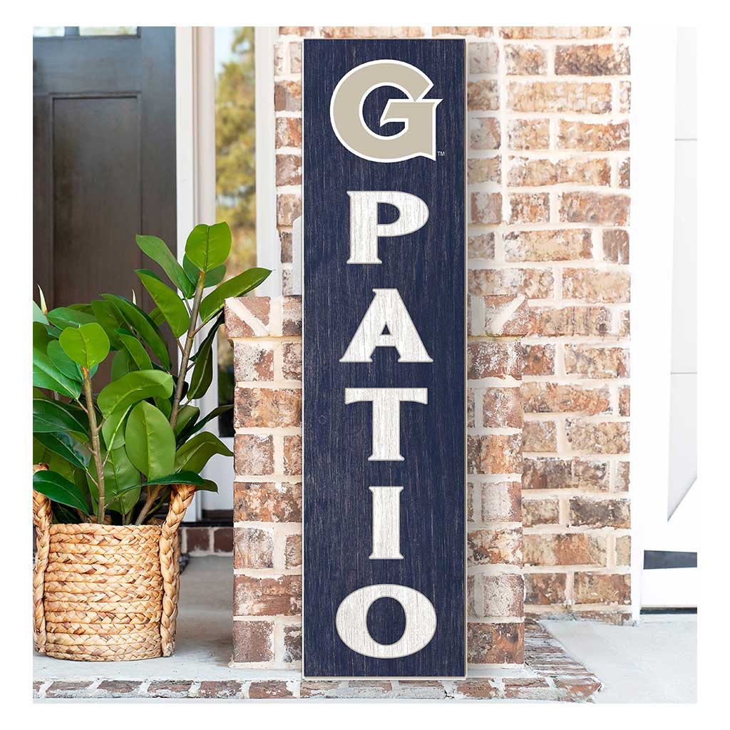 11x46 Leaning Sign Patio Georgetown Hoyas