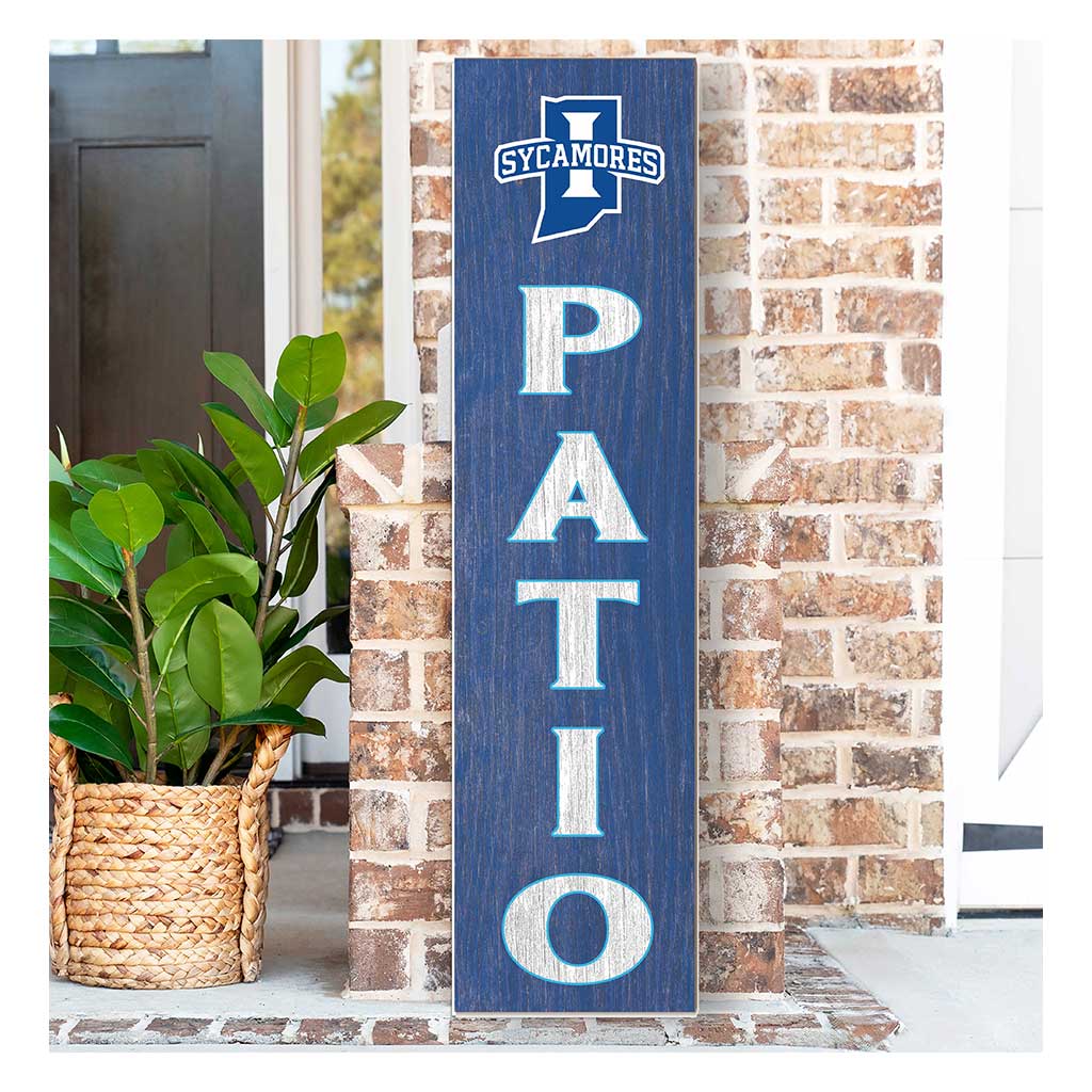 11x46 Leaning Sign Patio Indiana State Sycamores