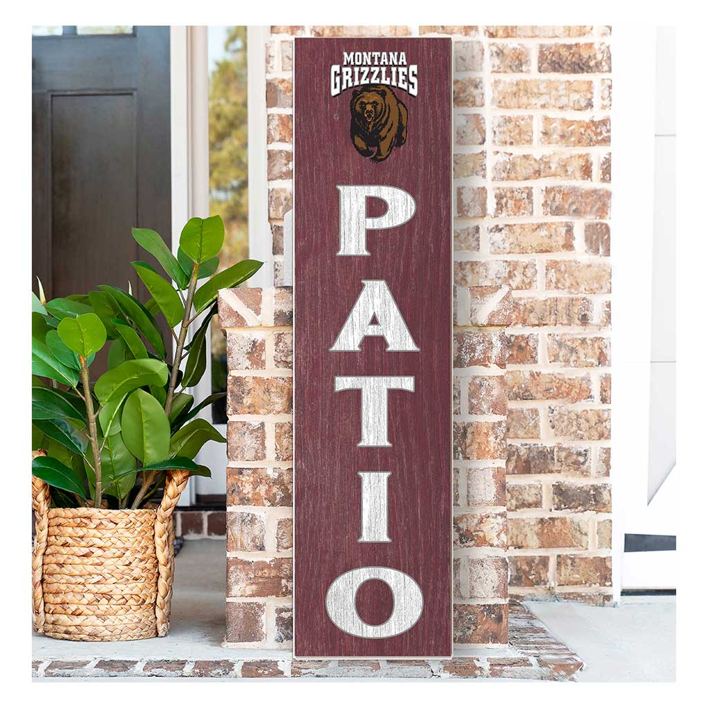 11x46 Leaning Sign Patio Montana Grizzlies