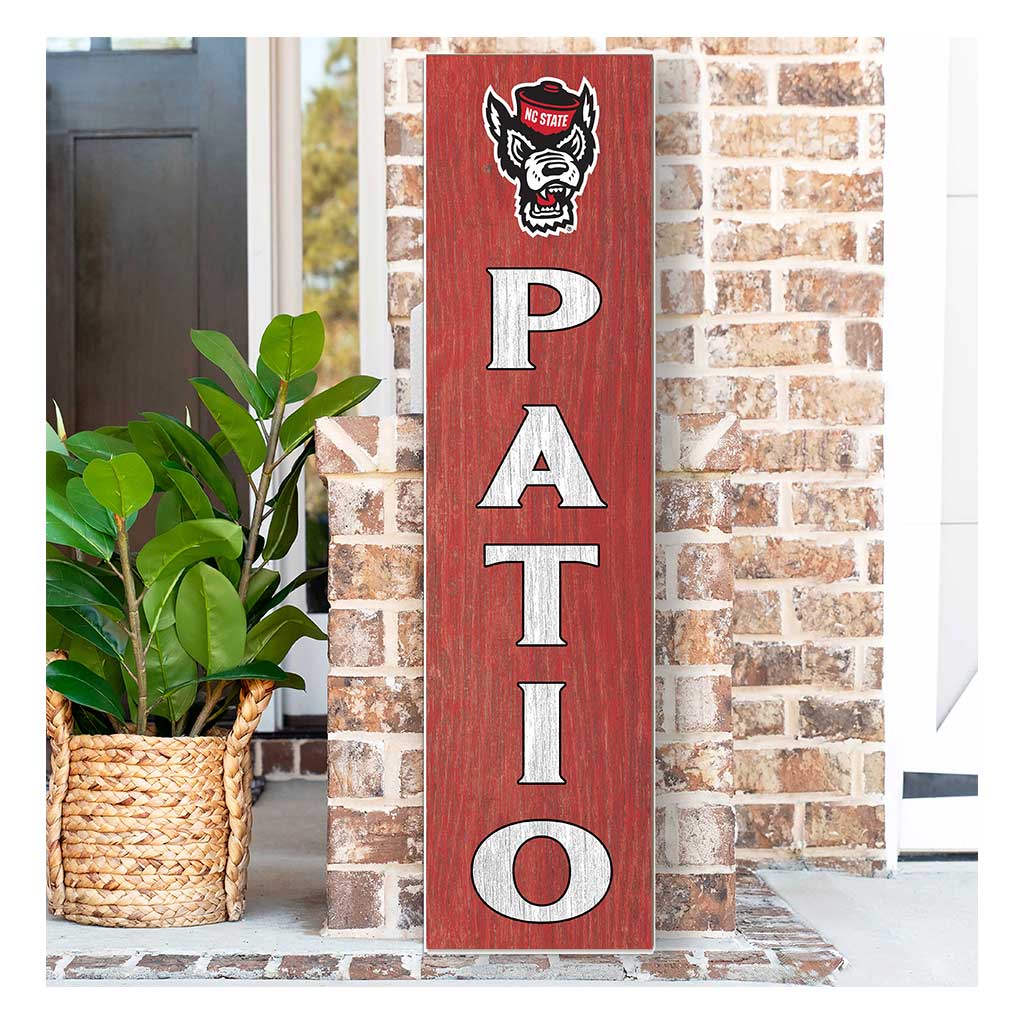 11x46 Leaning Sign Patio North Carolina State Wolfpack