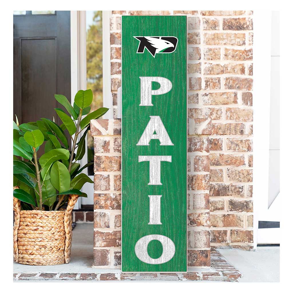 11x46 Leaning Sign Patio North Dakota Fighting Hawks