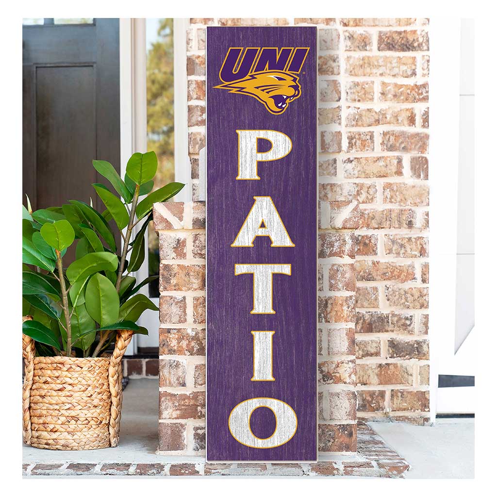 11x46 Leaning Sign Patio Northern Iowa Panthers