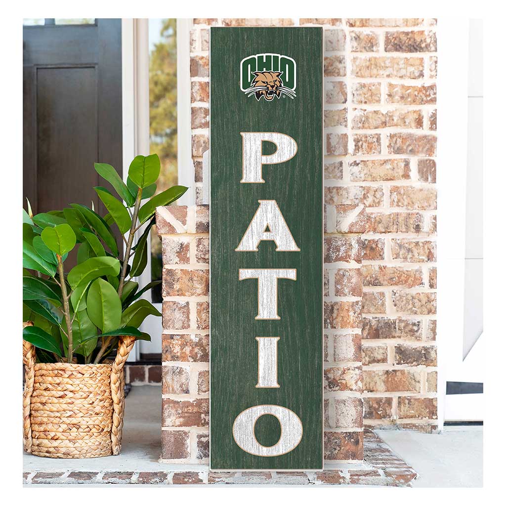 11x46 Leaning Sign Patio Ohio Univ Bobcats