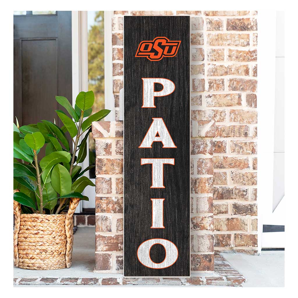 11x46 Leaning Sign Patio Oklahoma State Cowboys