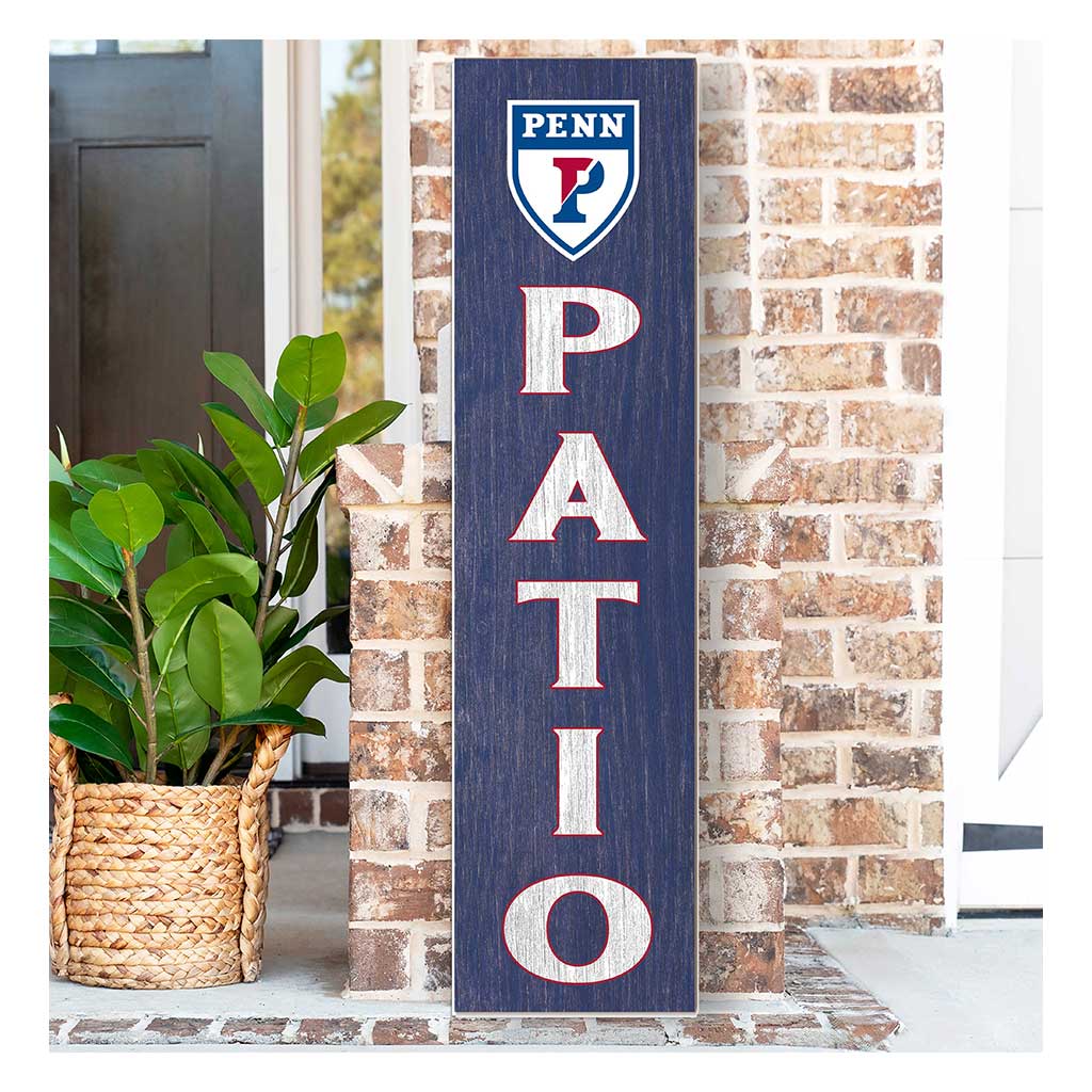 11x46 Leaning Sign Patio University of Pennsylvania Quakers