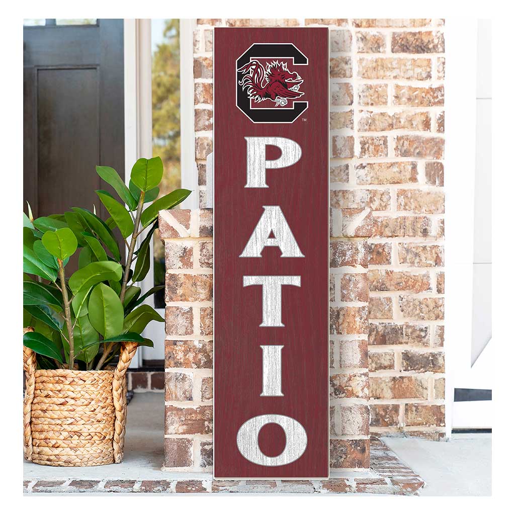 11x46 Leaning Sign Patio South Carolina Gamecocks