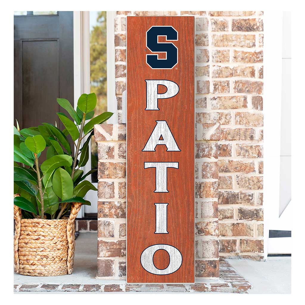 11x46 Leaning Sign Patio Syracuse Orange