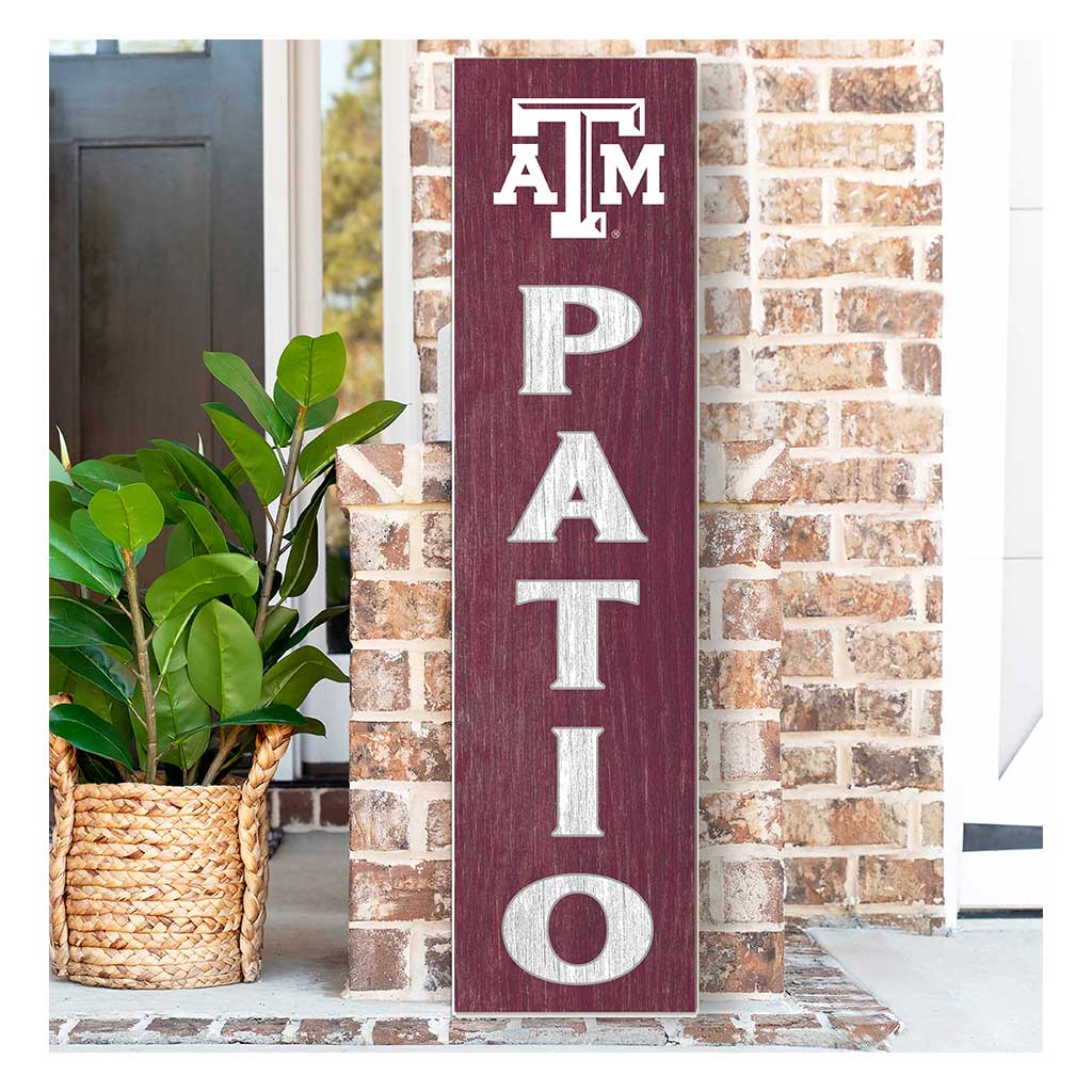 11x46 Leaning Sign Patio Texas A&M Aggies