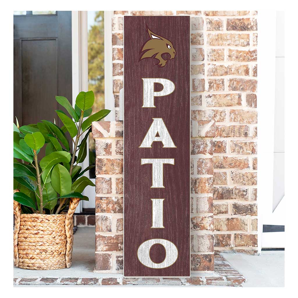 11x46 Leaning Sign Patio Texas State Bobcats