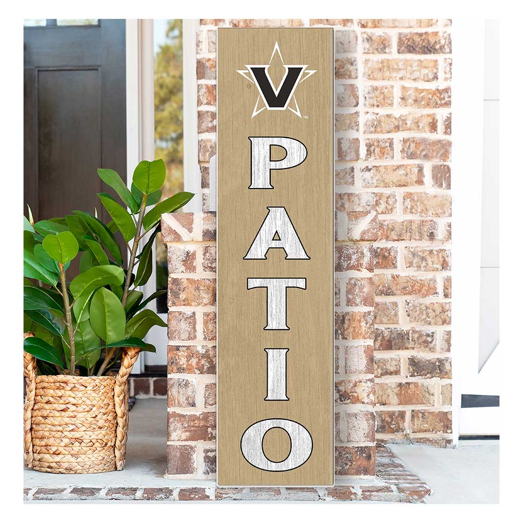 11x46 Leaning Sign Patio Vanderbilt Commodores