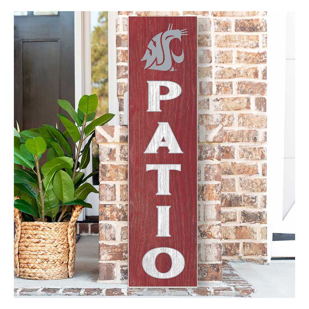 11x46 Leaning Sign Patio Washington State Cougars