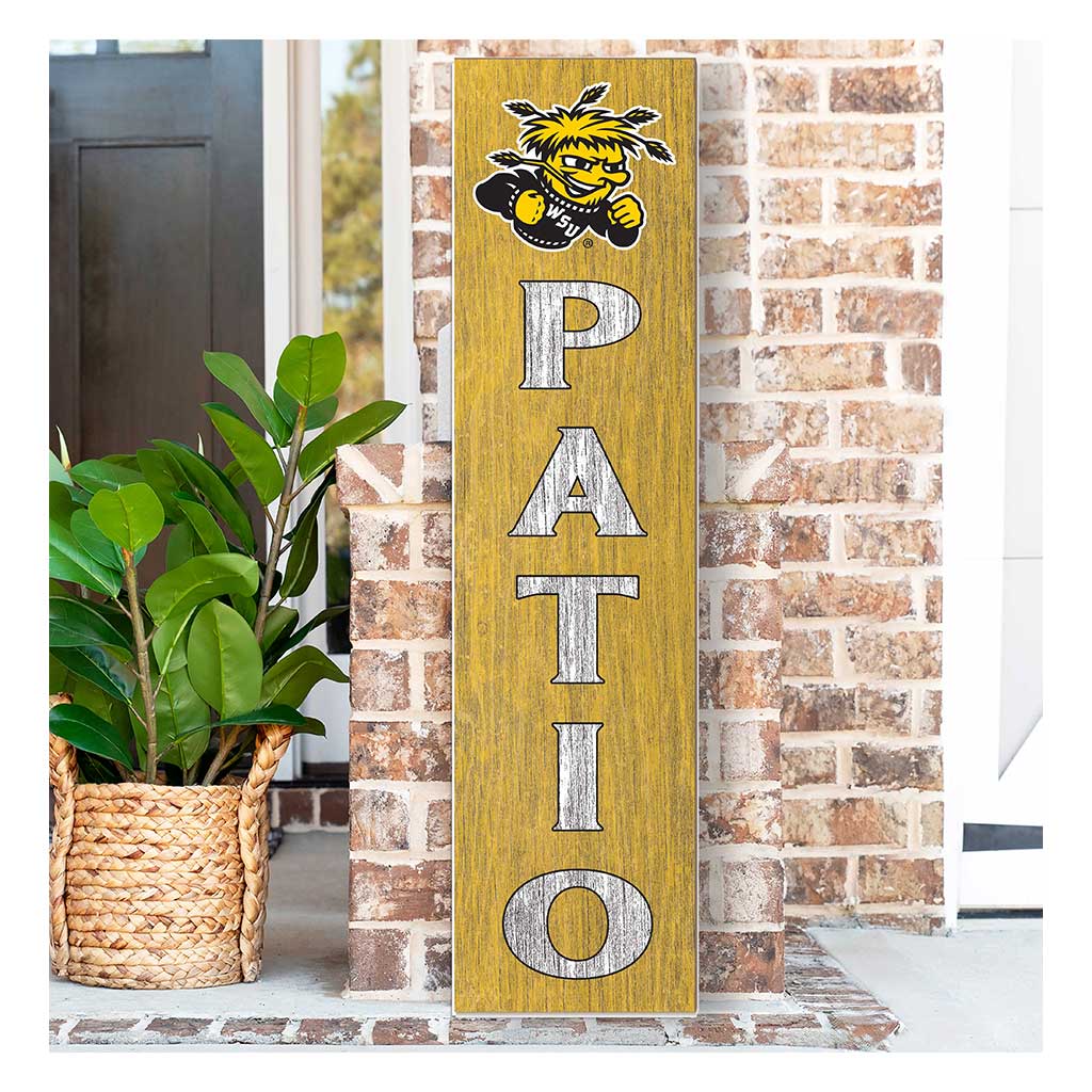 11x46 Leaning Sign Patio Wichita State Shockers