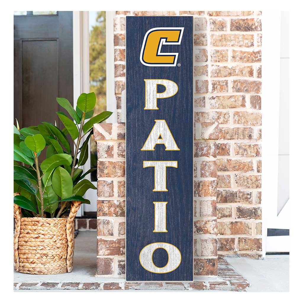 11x46 Leaning Sign Patio Tennessee Chattanooga Mocs