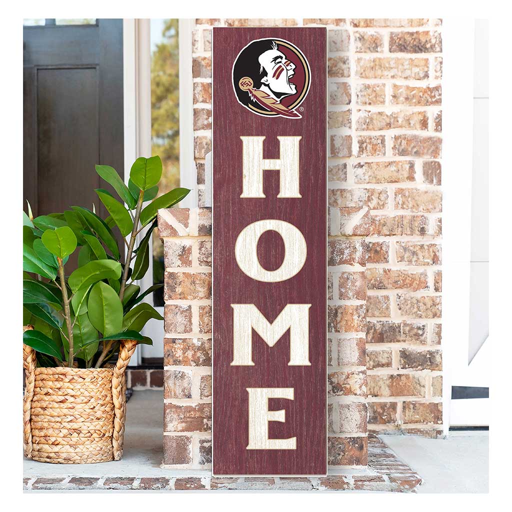 11x46 Leaning Sign Home Florida State Seminoles