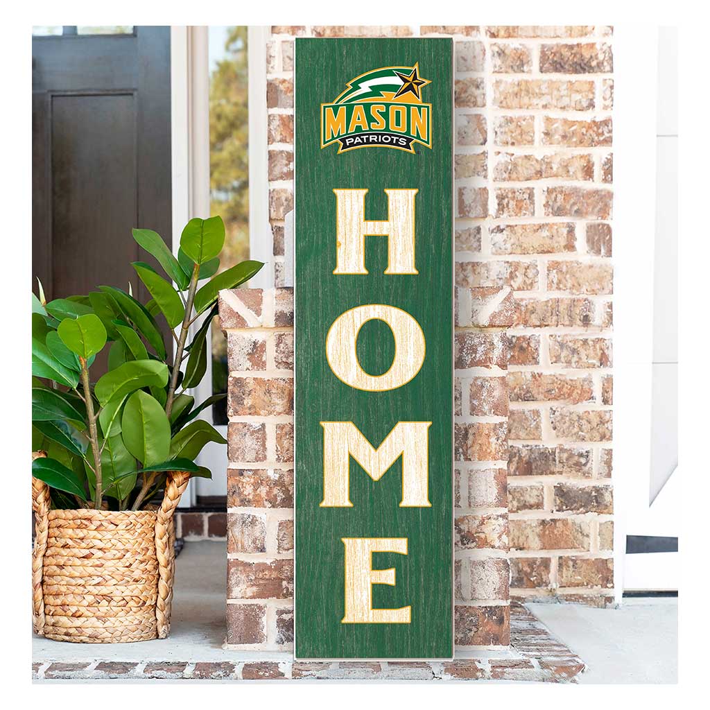 11x46 Leaning Sign Home George Mason Patriots