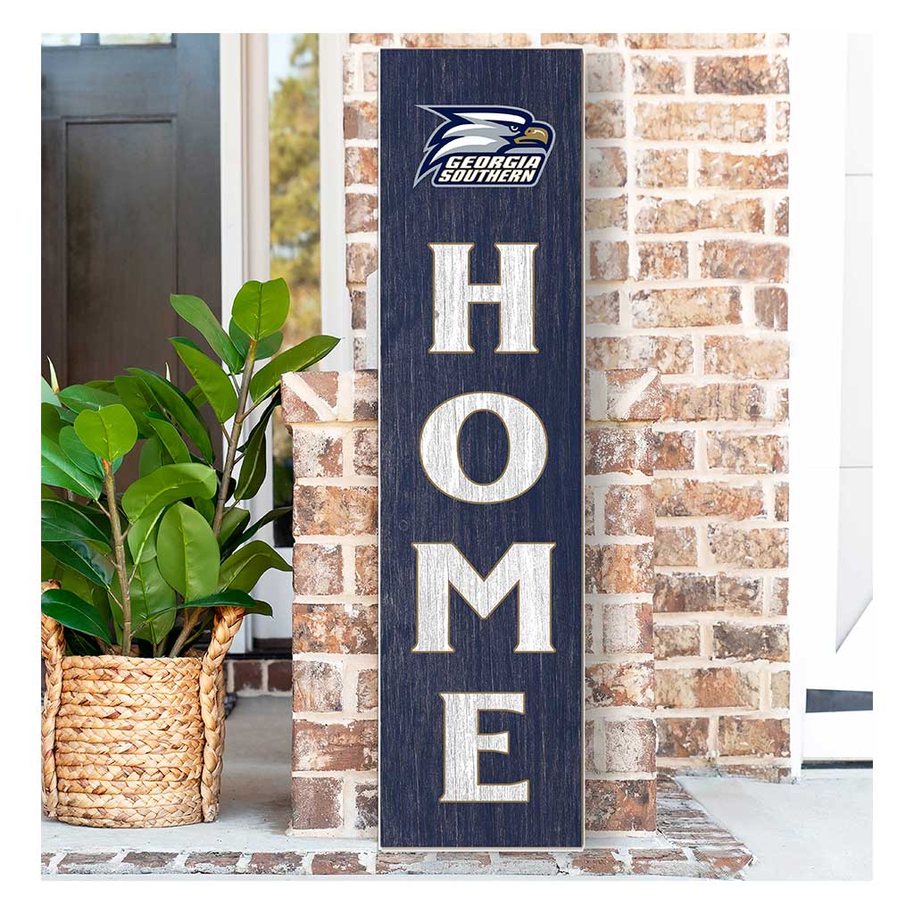 11x46 Leaning Sign Home Georgia Southern Eagles