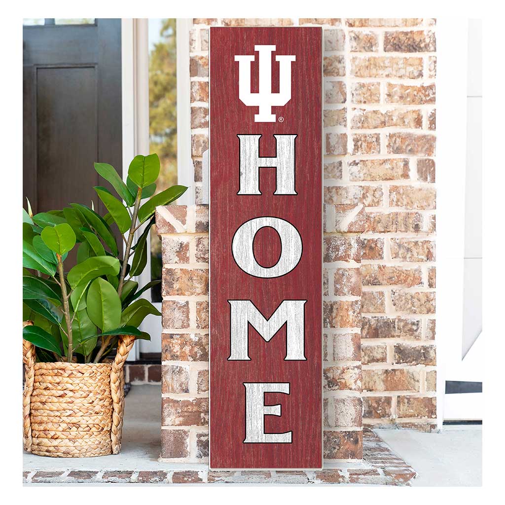 11x46 Leaning Sign Home Indiana Hoosiers