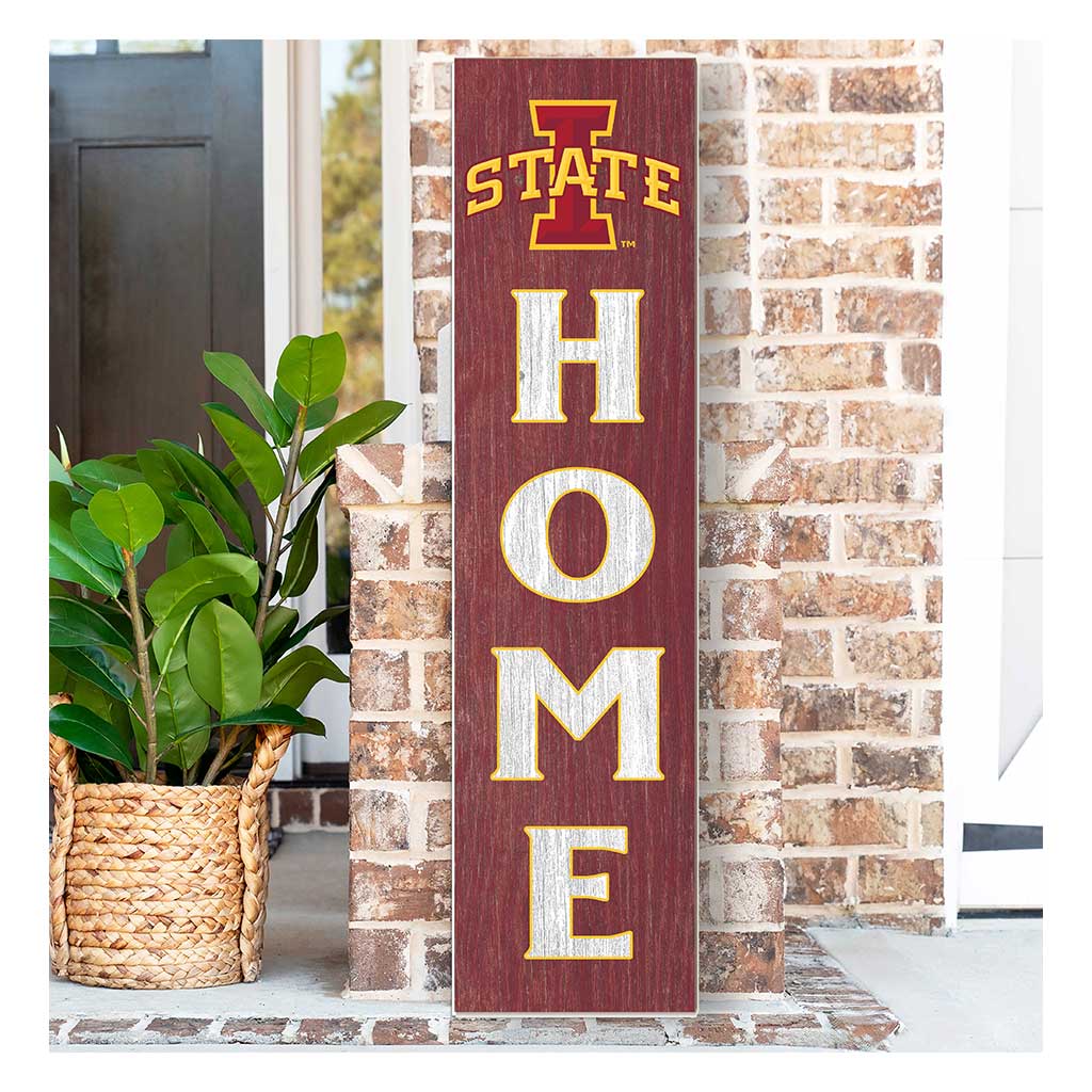 11x46 Leaning Sign Home Iowa State Cyclones