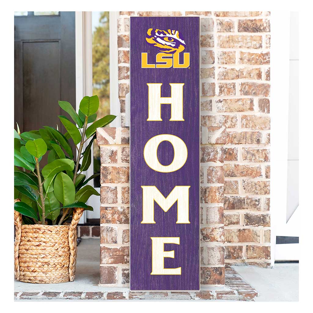 11x46 Leaning Sign Home LSU Fighting Tigers