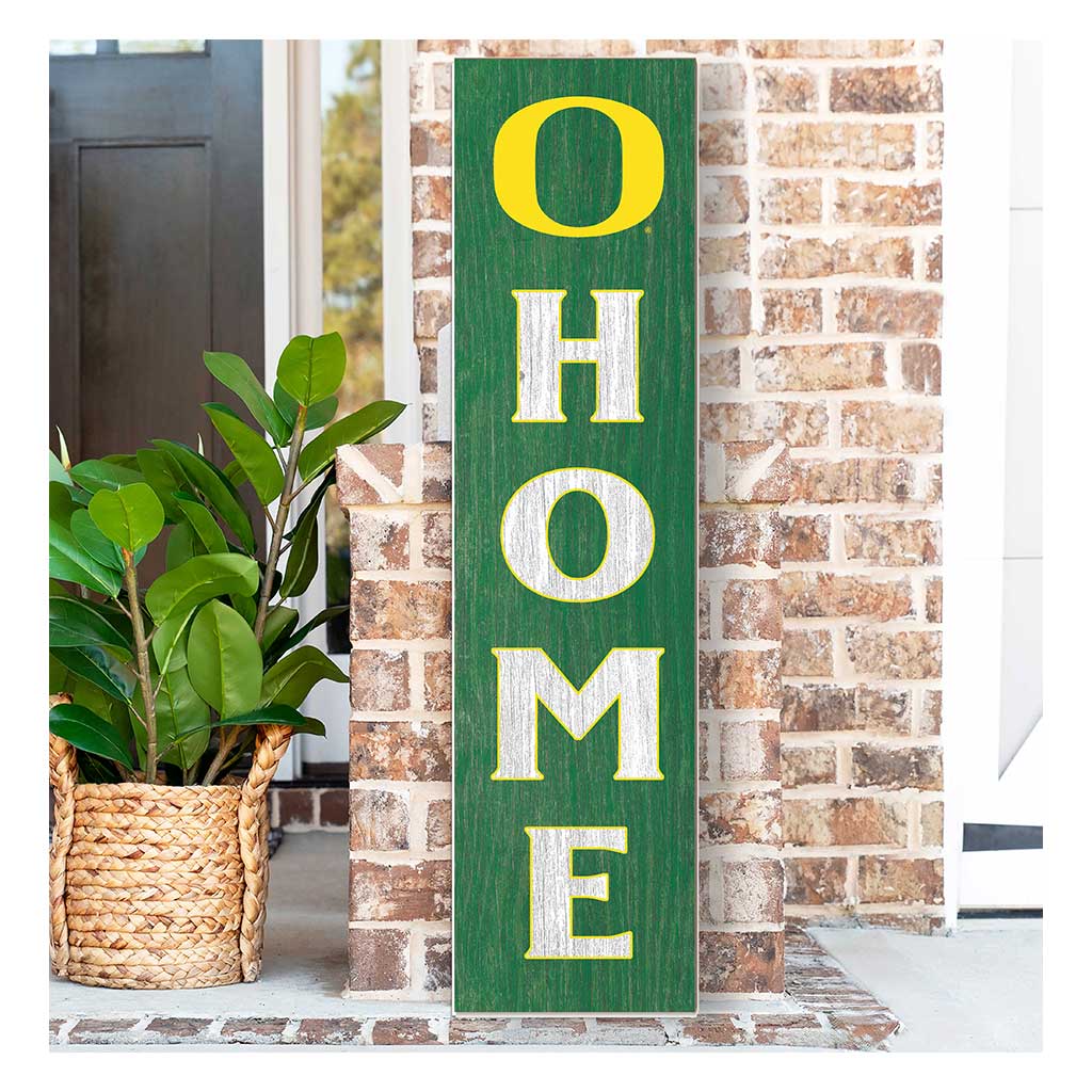 11x46 Leaning Sign Home Oregon Ducks