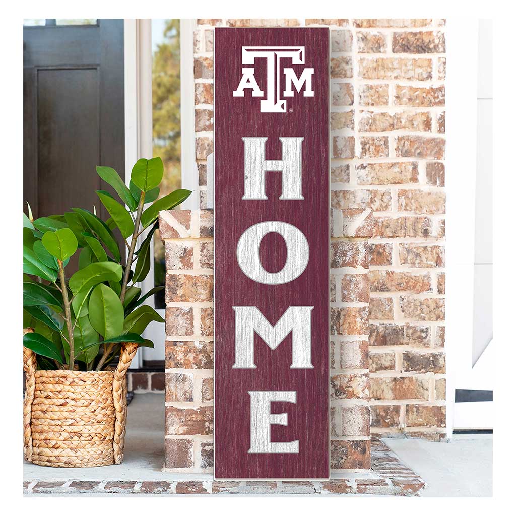 11x46 Leaning Sign Home Texas A&M Aggies