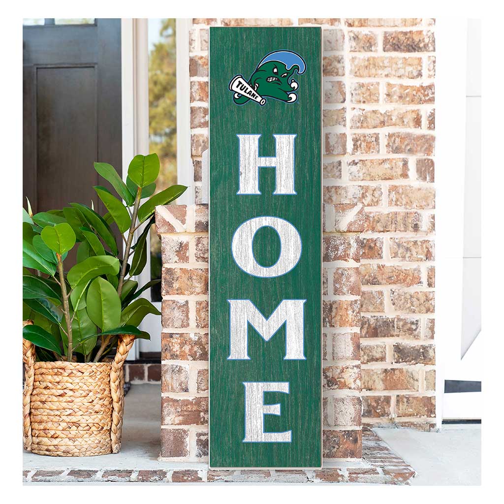 11x46 Leaning Sign Home Tulane Green Wave