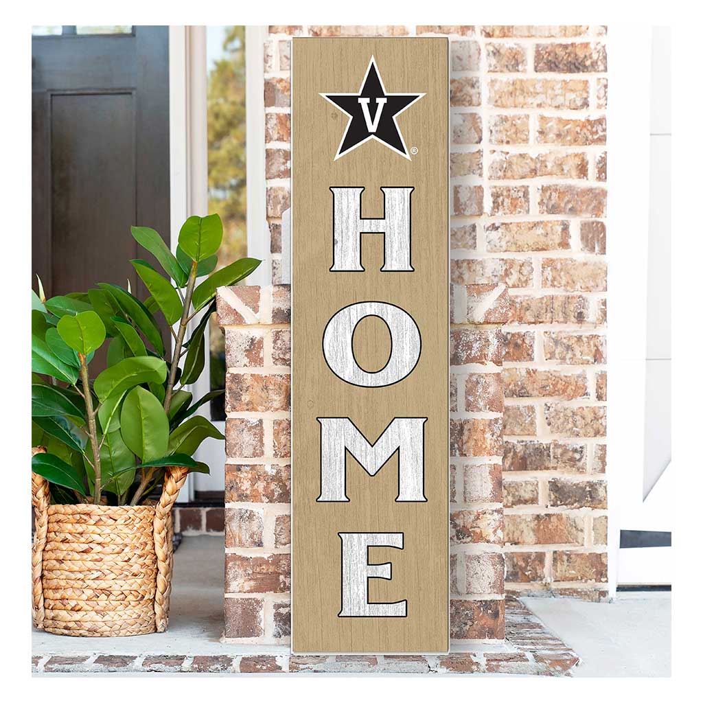 11x46 Leaning Sign Home Vanderbilt Commodores