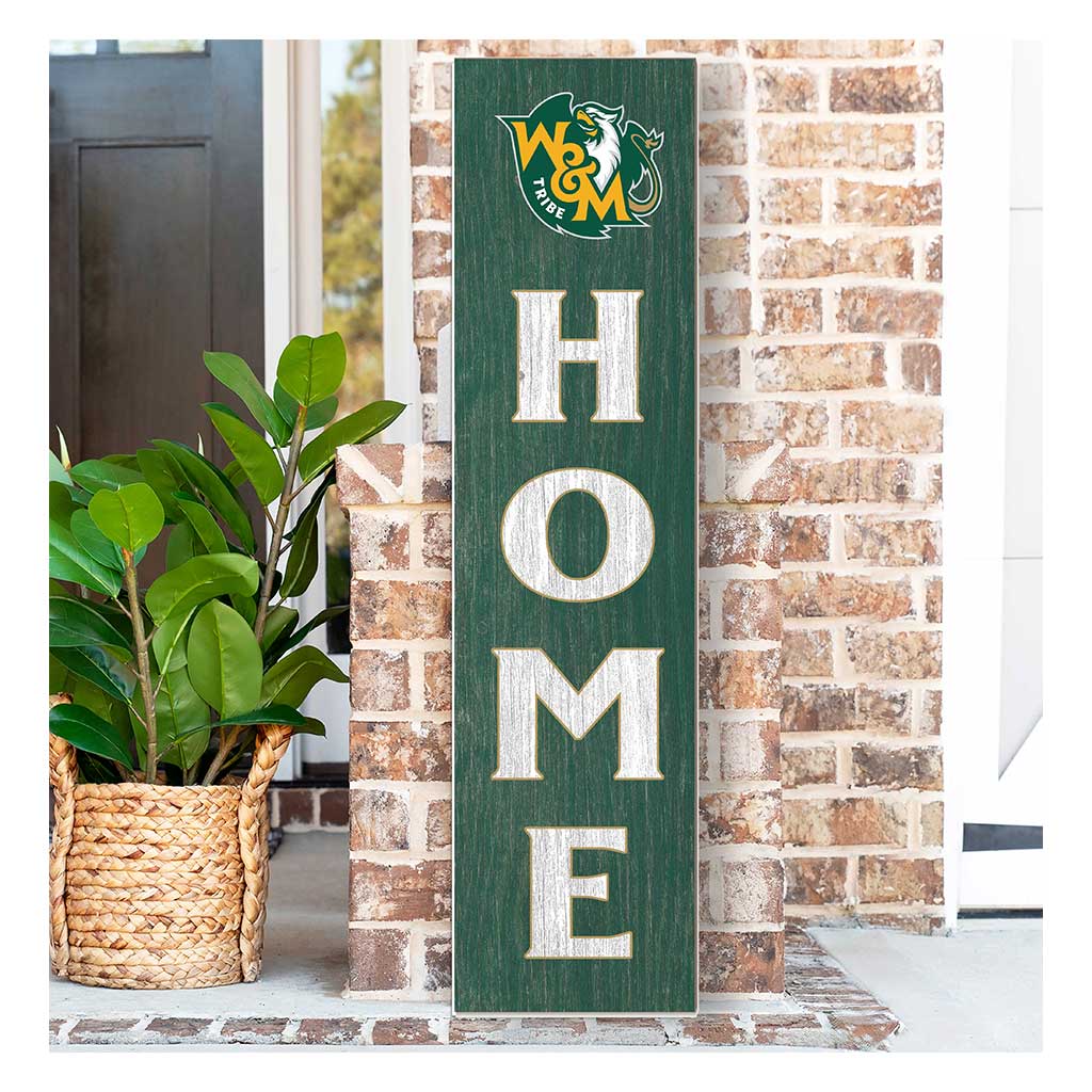 11x46 Leaning Sign Home William and Mary Tribe