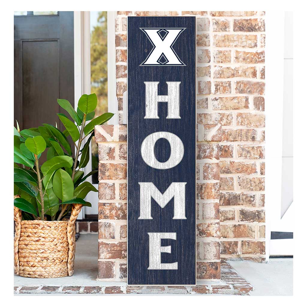 11x46 Leaning Sign Home Xavier Ohio Musketeers