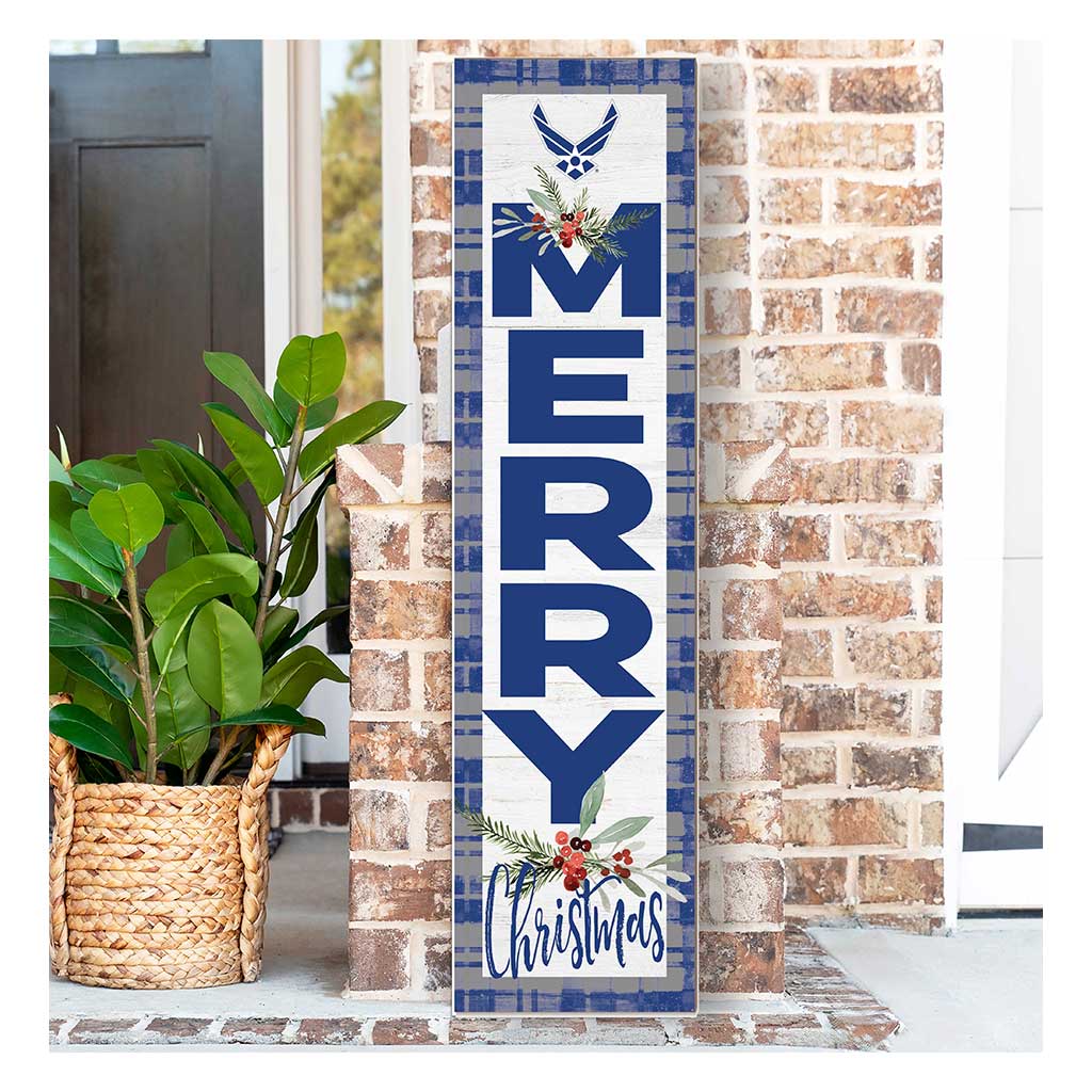 11x46 Merry Christmas Sign Air Force