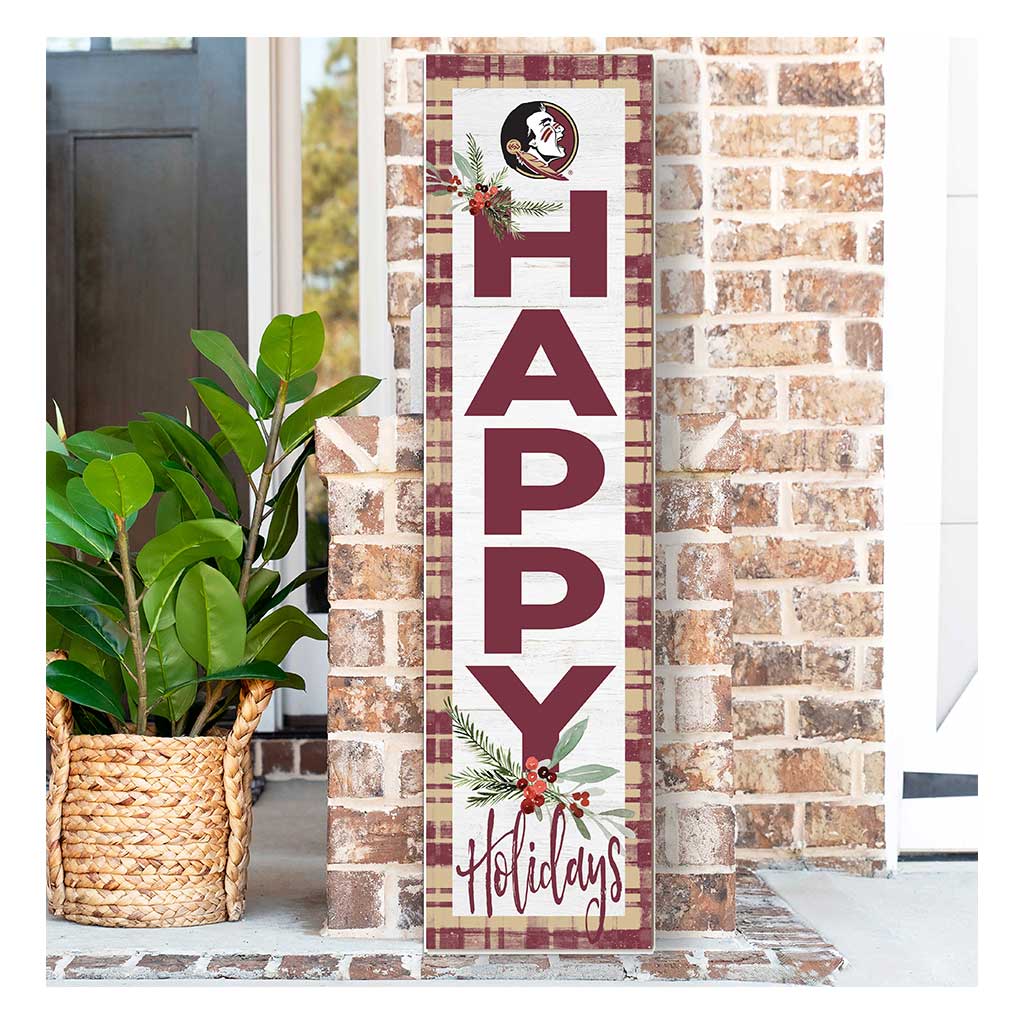 11x46 Merry Christmas Sign Florida State Seminoles