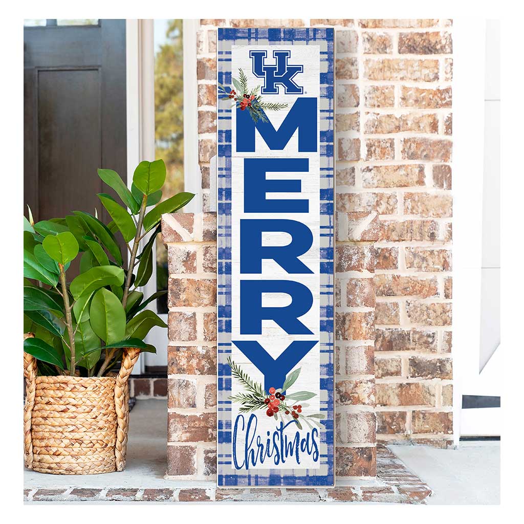 11x46 Merry Christmas Sign Kentucky Wildcats