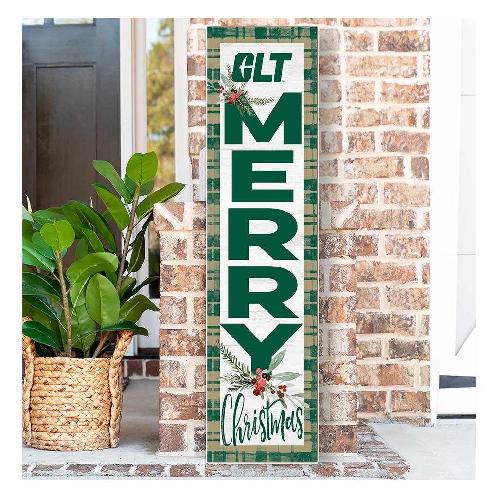 11x46 Merry Christmas Sign North Carolina (Charlotte) 49ers