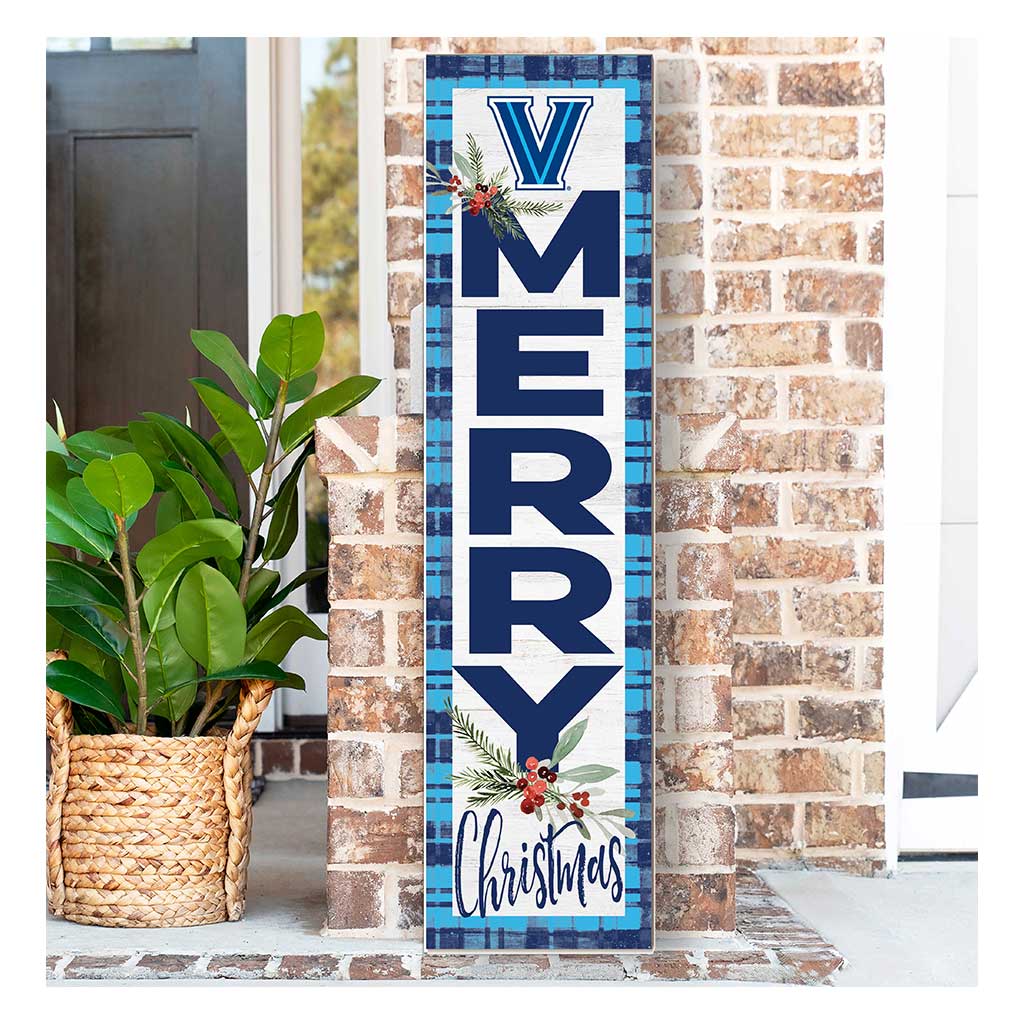 11x46 Merry Christmas Sign Villanova Wildcats