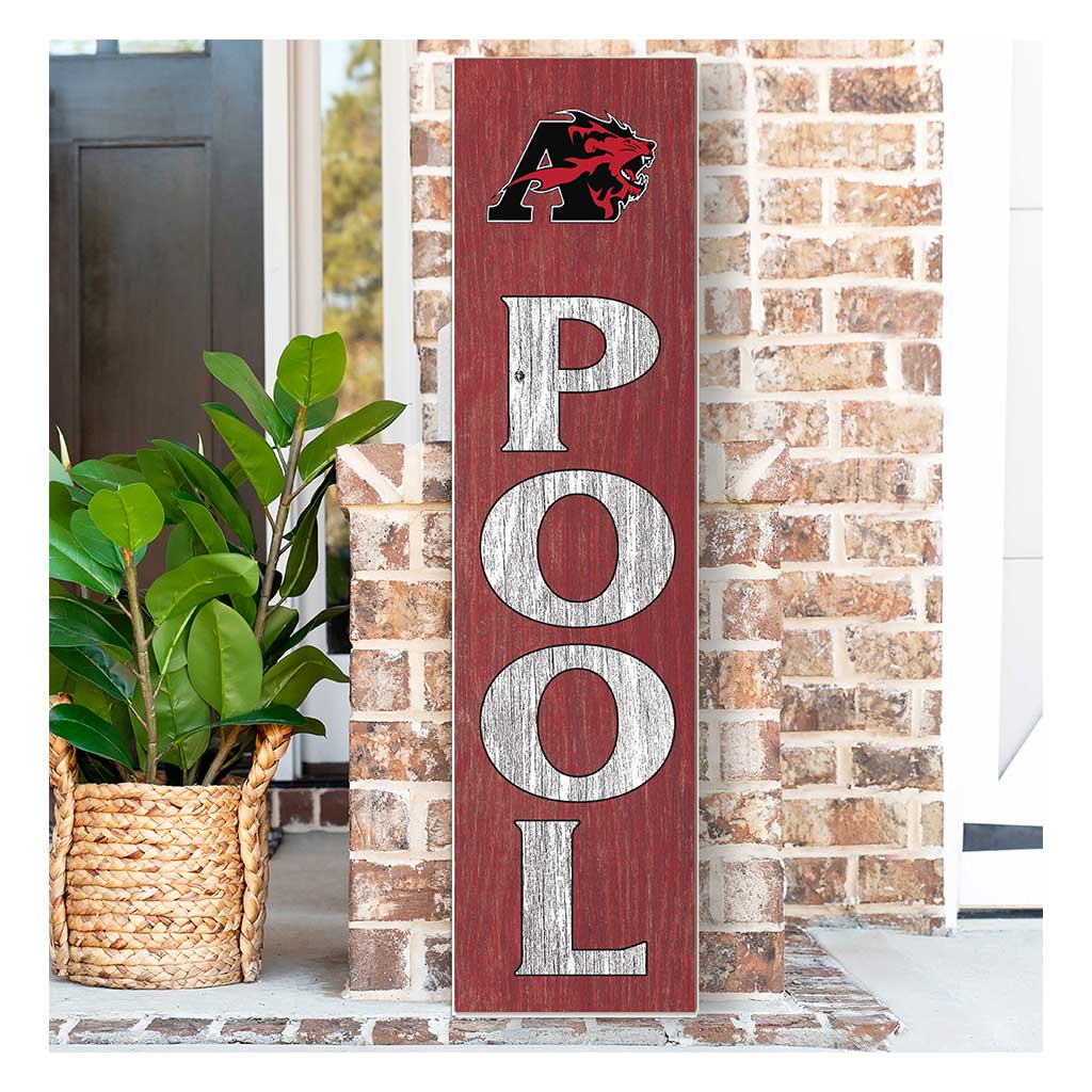 11x46 Leaning Sign Pool Albright College Lions