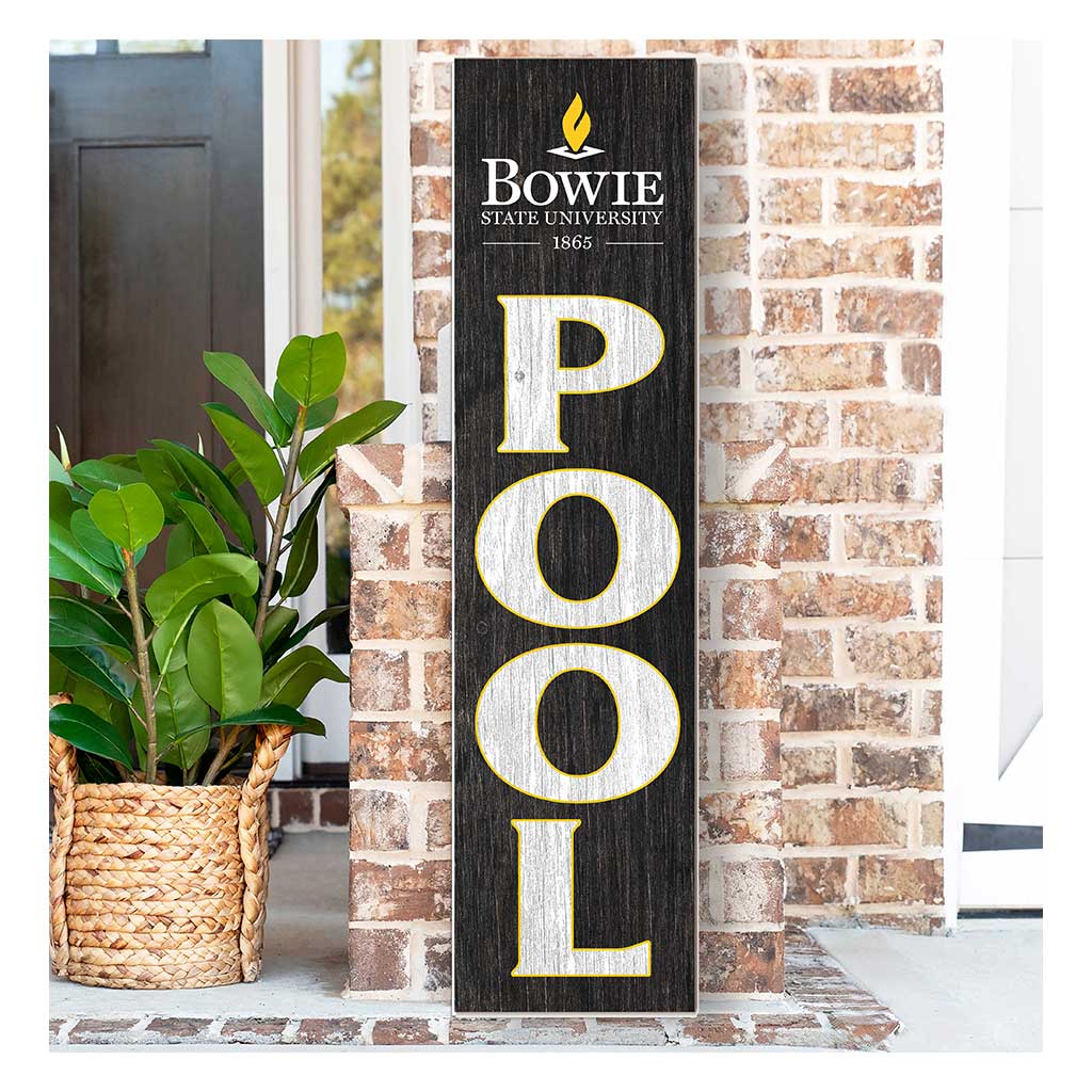 11x46 Leaning Sign Pool Bowie State Bulldogs